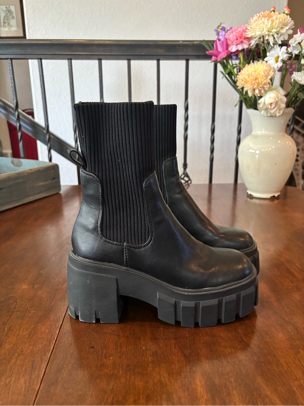 Steve Madden Chunky Heel Boot